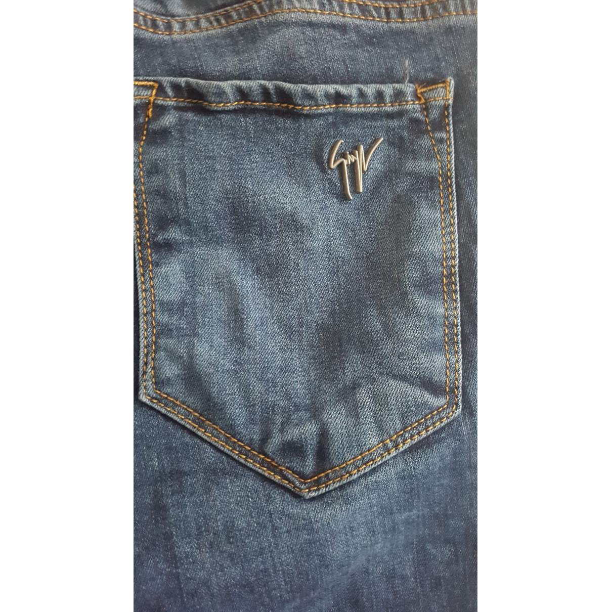 Jeans Giuseppe Zanotti Blue size 34 UK 